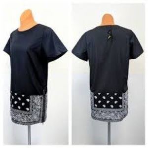 Rehab bandana print t shirt dress tunic